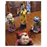 Asian Porcelain Statues 