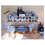 Victoria Ware Blue White Ironstone 