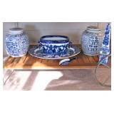 Victoria Ware Blue White Ironstone 