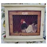 Rooster Hanging Shelf 