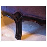 Antique Royal Blue Fainting Couch - Stunning! 
