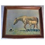 32" x 23" CW Anderson Framed 