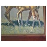 32" x 23" CW Anderson Framed 