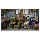 Extensive Rooster Collection 