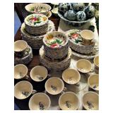 Italy Hand Painted Dish Set 