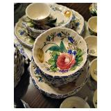 Italy Hand Painted Dish Set 