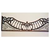 Antique Stick and Ball Wall Hanging 