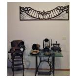 Antique Cast Iron Table  