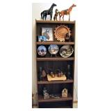 Wood Book Shelf - Decorating items 