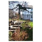 Cast Iron Horse Weathervane  