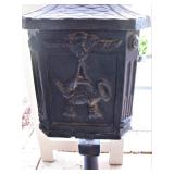 Locking Post Mounted Mailbox Side 