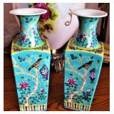 Vintage Oriental Vases 