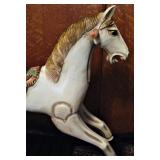 Unique Rocking Horse with Real Horse Hair Tail 