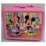 Vintage Mickey and Minnie Mouse Lunch Pale - Never Used 