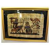 Egyptian Ancient Art On Papyrus 
