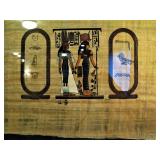 Egyptian Ancient Art On Papyrus 