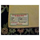 Hand Made in India Chain Stitch Rug 