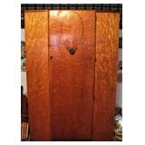 Antique Art Deco Tiger Oak Cabinet 