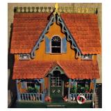 Doll House Open in Back 