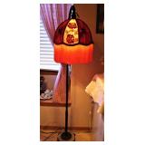 Beautiful Antique Floor Lamp with Marble Base 