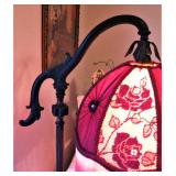 Beautiful Antique Floor Lamp with Marble Base 