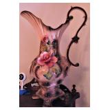 Capodimonte Large Footted Pitcher 