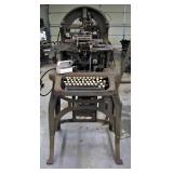 WW2 Graphotype dog tag Stamping Machine  