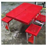 Vintage Portable Camp Table 