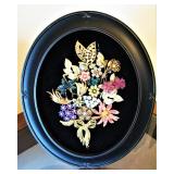 Framed Brooches 