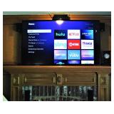 72" Sharp Roku Smart TV and Surround Speaker System 