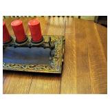 Vintage Oak Traditional Dining Set 