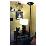 Modern Glass Top End Tables 