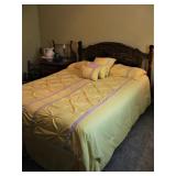 Full-Size Bed - Headboard - Frame and Mattress  