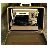 Vintage Singer Sewing Machine and Case 