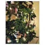 Rustic Tree with Rustic Ornaments 