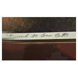 Robert E Kirby Western Artist 227 out of 500 painted of Stagecoach At Crow Butte