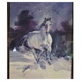 Signed Watercolor Anne F Fallin 250 out of 500  