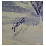 Signed Watercolor Anne F Fallin 250 out of 500  