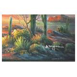 Vintage Oil Painting Bernard Duggan 