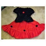 Vintage 2pc Circle Skirt Set 