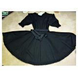 Vintage Square Dance Circle Dress 