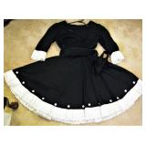 Vintage Square Dance Circle Dress 