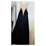 Vintage Sheer Bodice Gown 