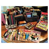 Antique Books and Vintage Comic Books