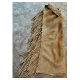 Equestrian Suede Chaps Tan 