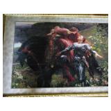 Gorgeous La Belle Dame Sans Merci, 1901 Replica Painting 