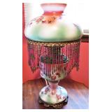 Antique Hurricane Hanging Beads Lamp 