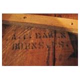 Very Nice Vintage Sturdy Rocking Chair with Wide Seat 