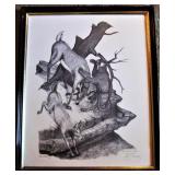 Gary C Anstey Pencil Drawing 1st Edition 32 of 100 20 x 16 