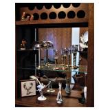 Wood Sectional Shelf Cabinet 